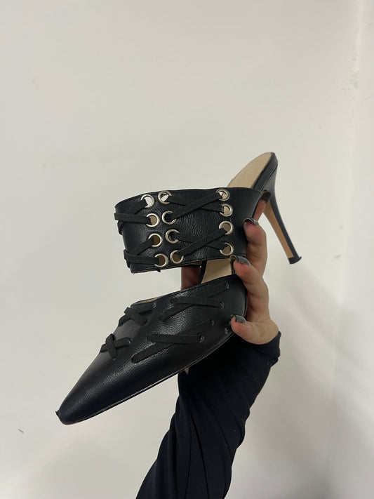 CRISS CROSS MULES